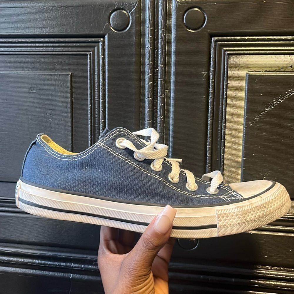 Converse Shoes in Navy and White